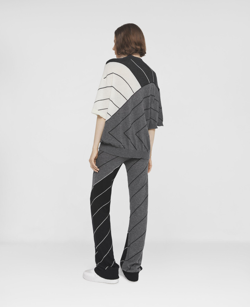 Stella By Stella Chalk Striped Short Sleeve Jumper 3