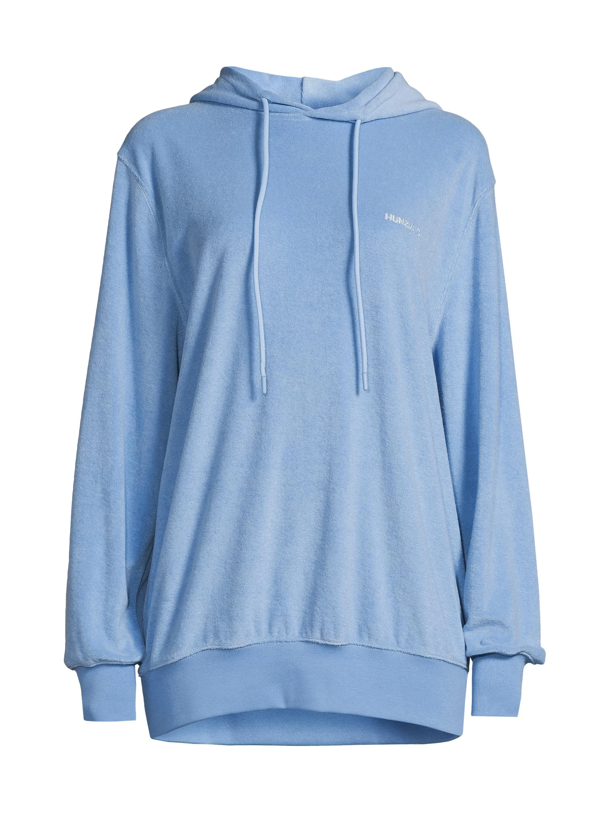 Women's Resort Terry Cloth Hoodie - Cornflower - 1
