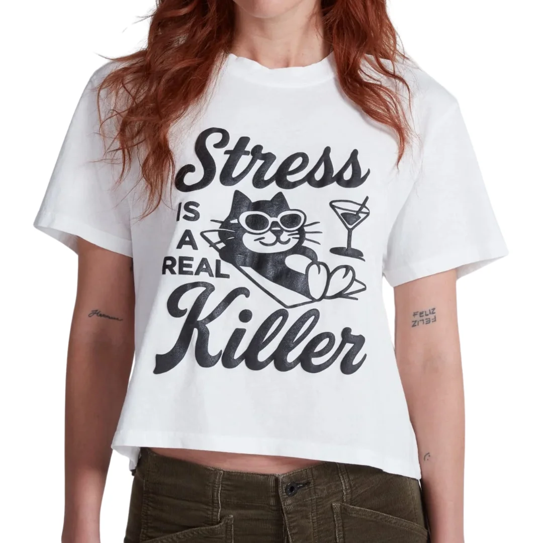 Stress Is a Killer T-Shirt - 1