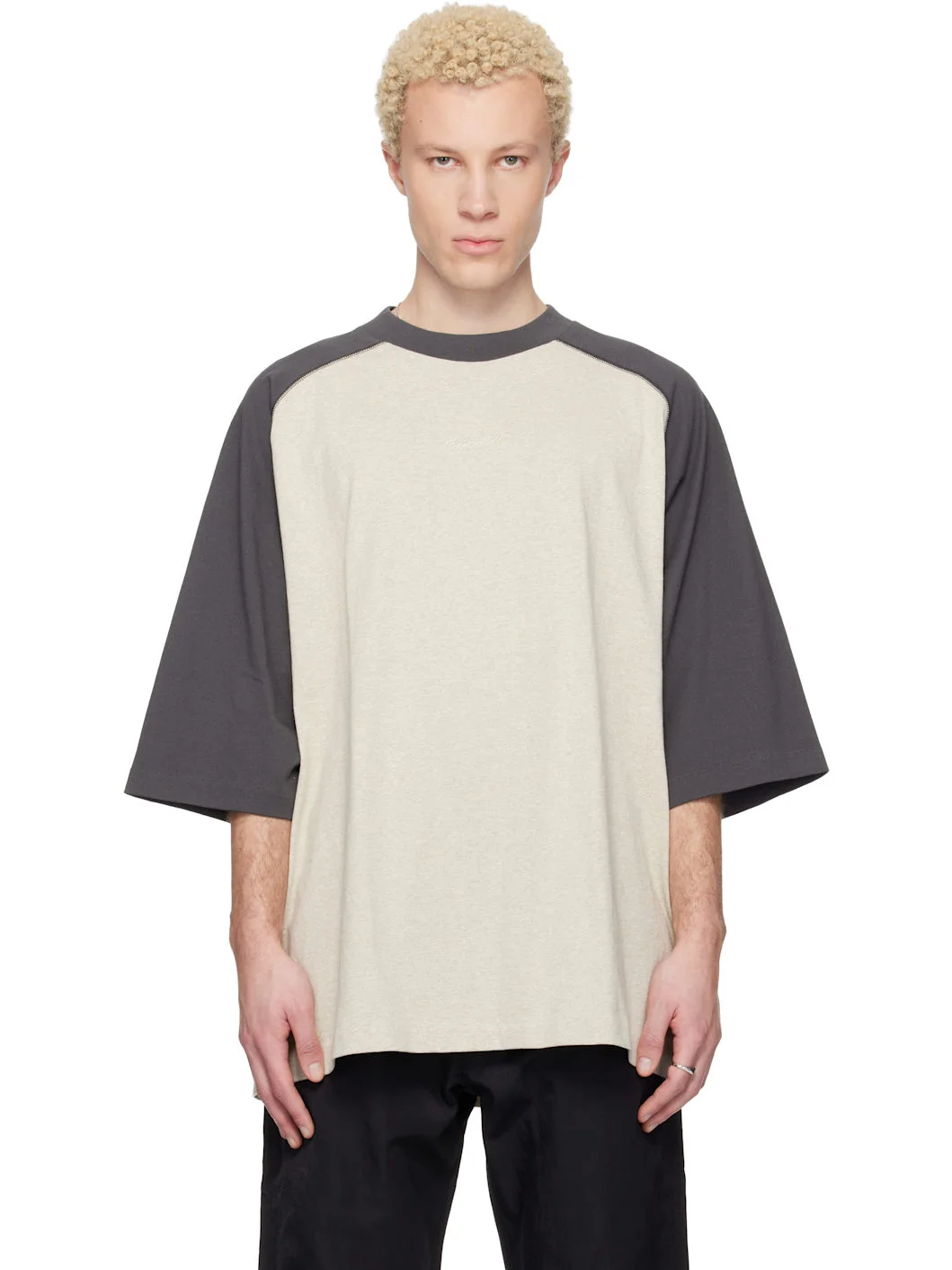 Gray Signature Baseball T-shirt - 1