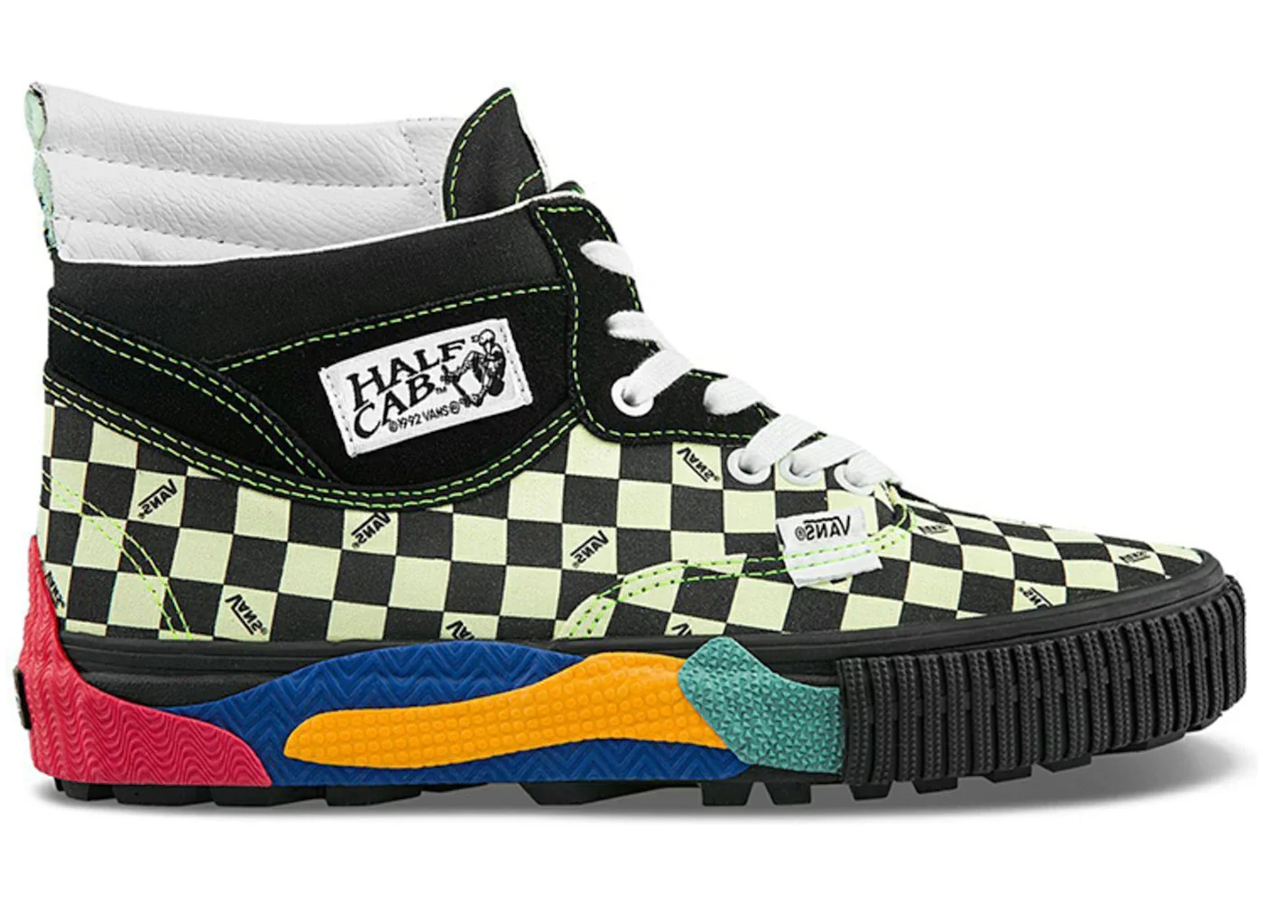 Vans Vault Cap Mash Hi LX Checkerboard Multi - 1