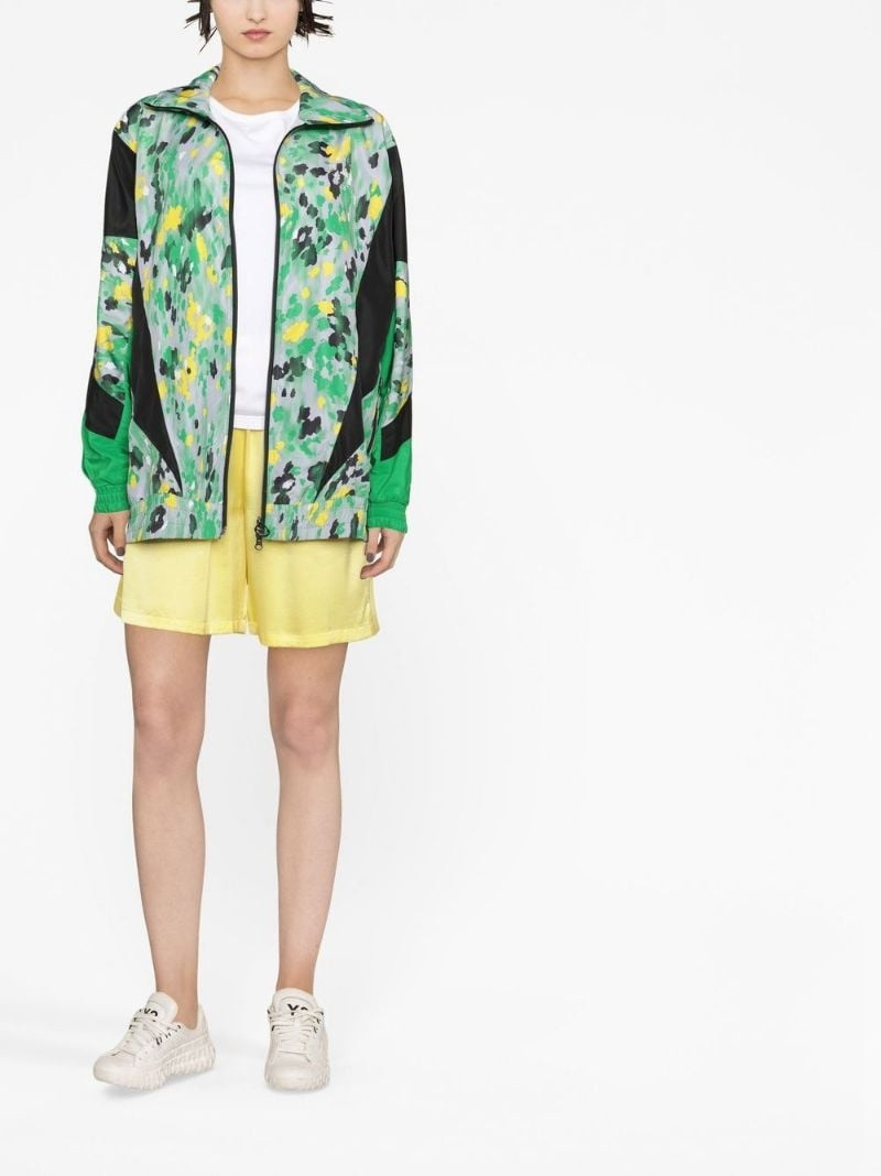 adidas abstract-print track jacket outlook