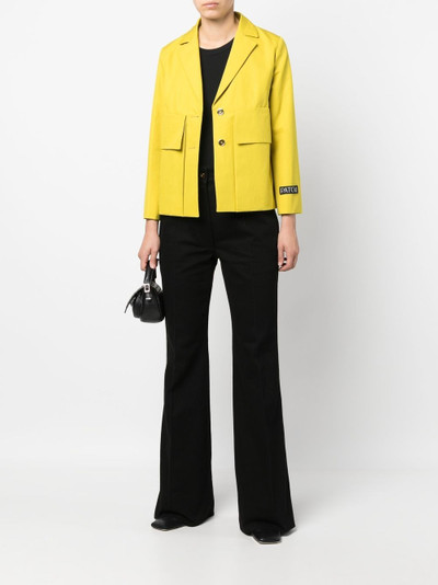 PATOU tailored-cut flared trousers outlook