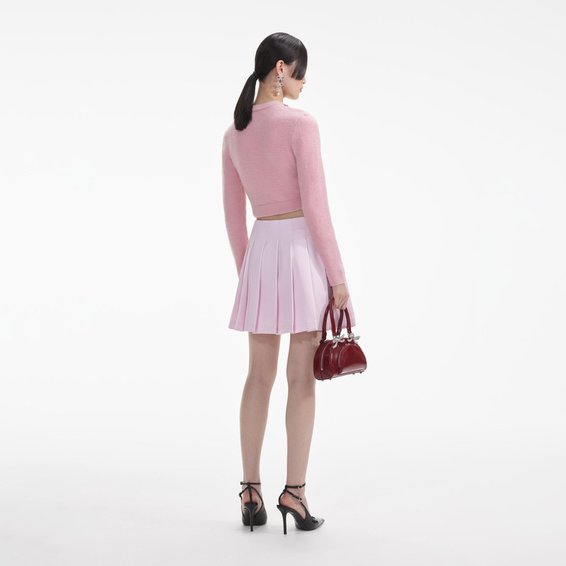 self-portrait Pink Embellished Cardigan outlook