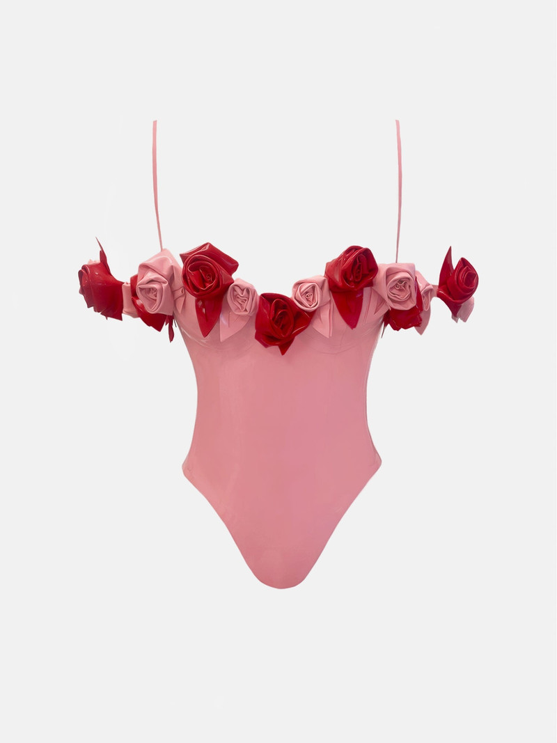 FANTASY CORSET TOP PINK 1