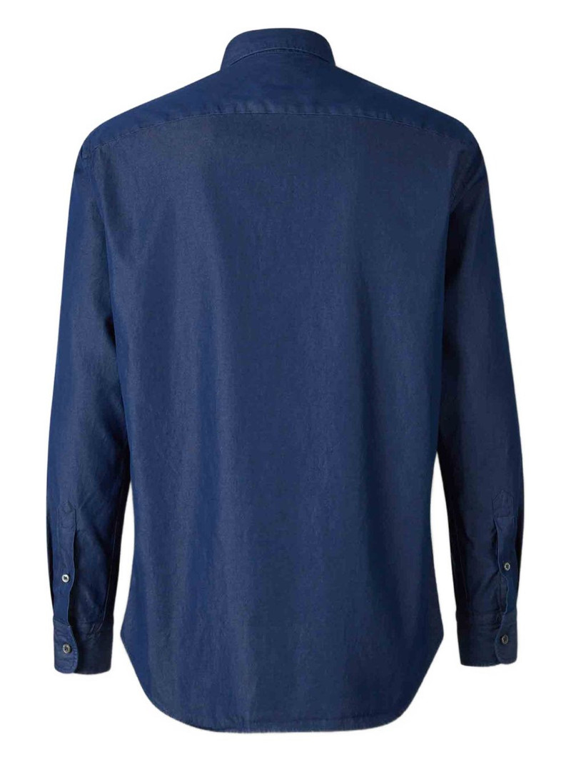 Brioni classic collar buttoned dress shirt outlook