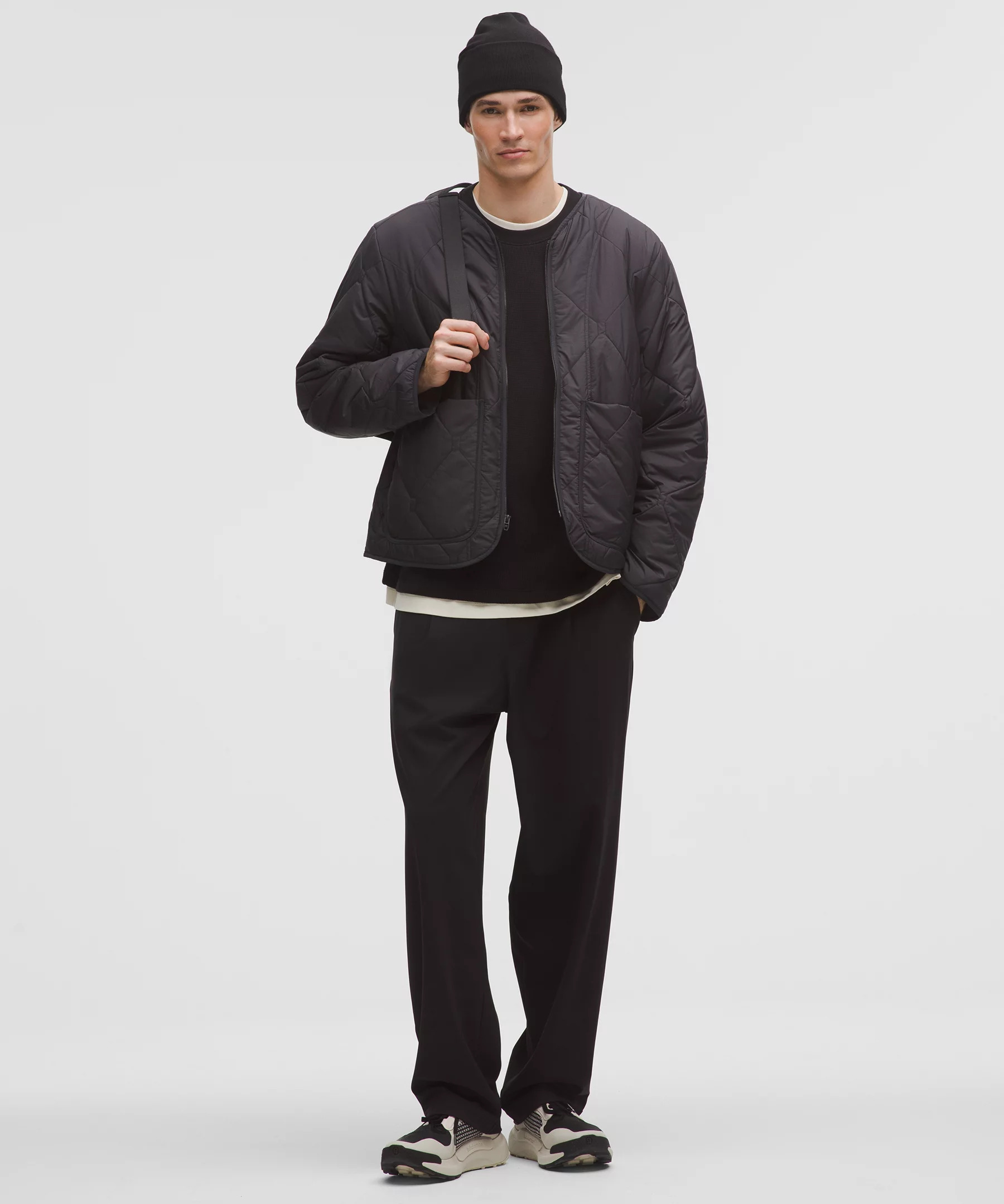 Diamond-Quilted Liner Jacket - 2