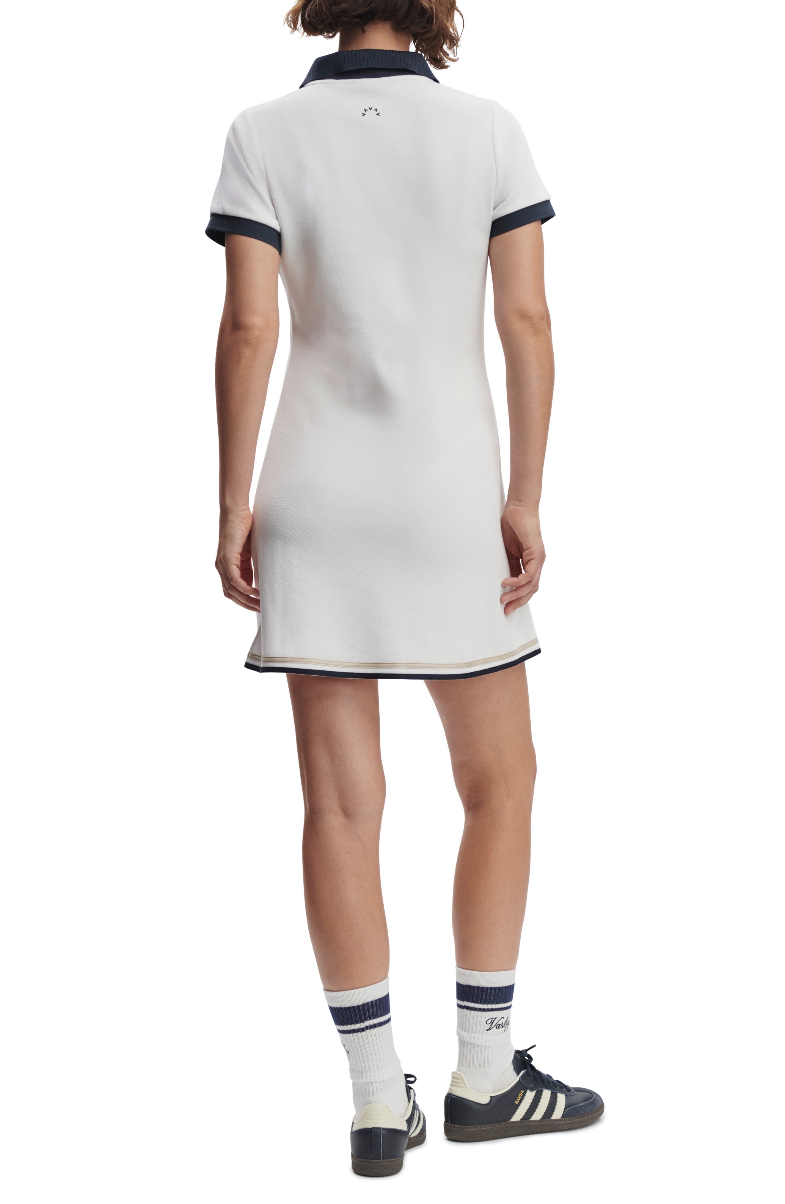 Varley Valentina Court Dress in White/Blue Nights at Nordstrom - 2