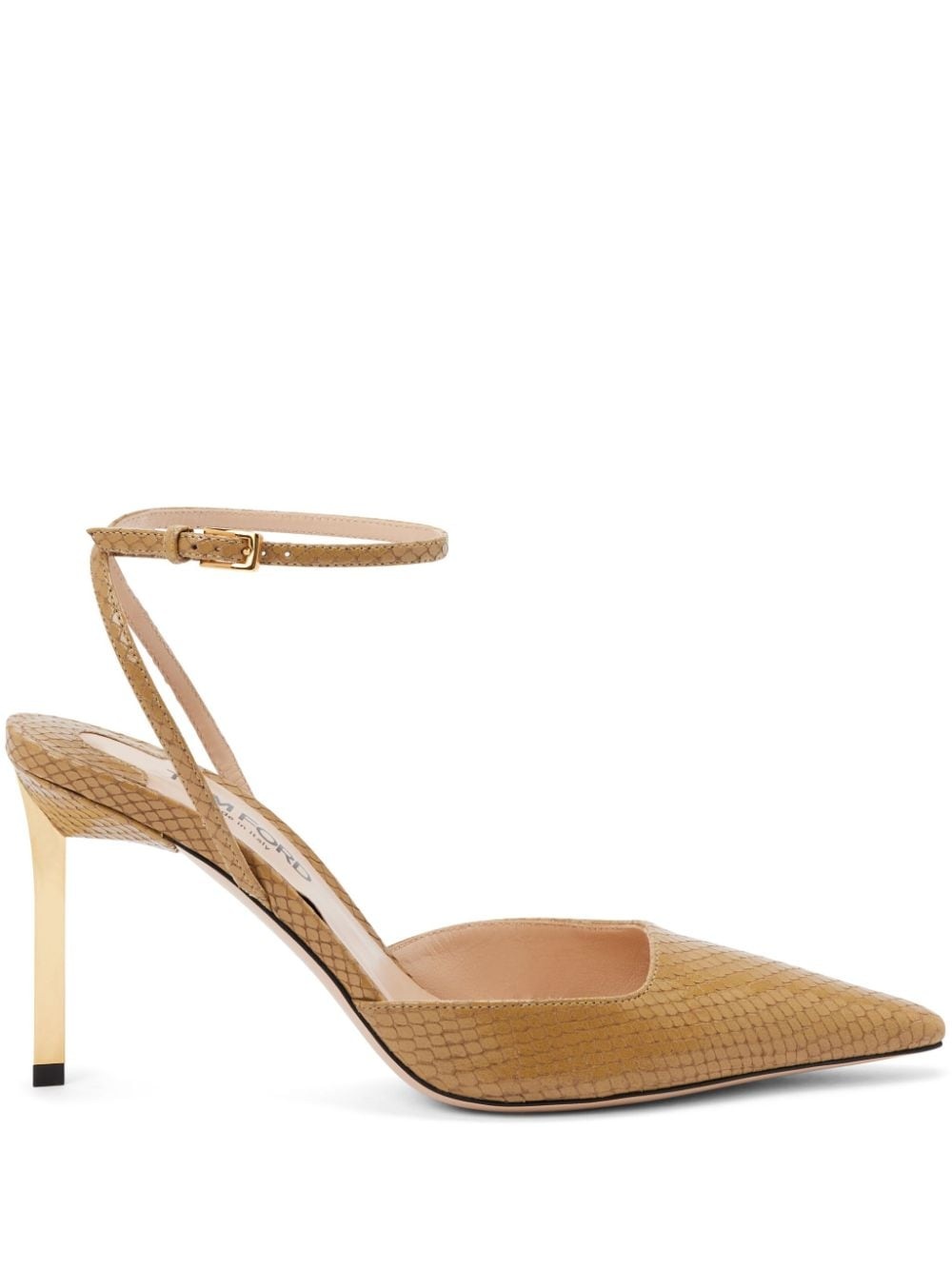 85mm embossed pumps - 1