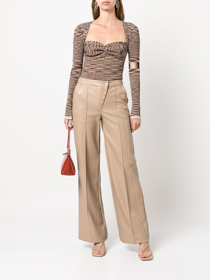 SIMKHAI four-pocket buttoned straight trousers outlook