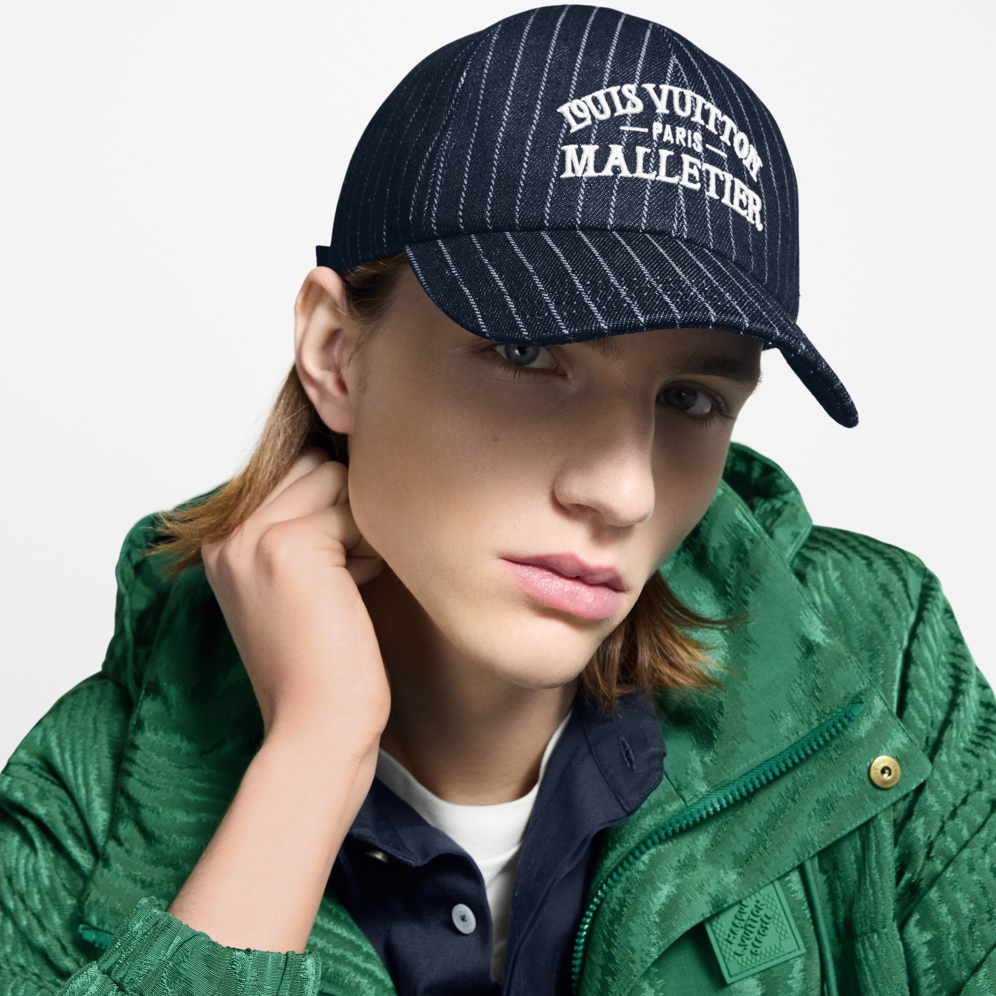 Denim Stripes Cap - 6