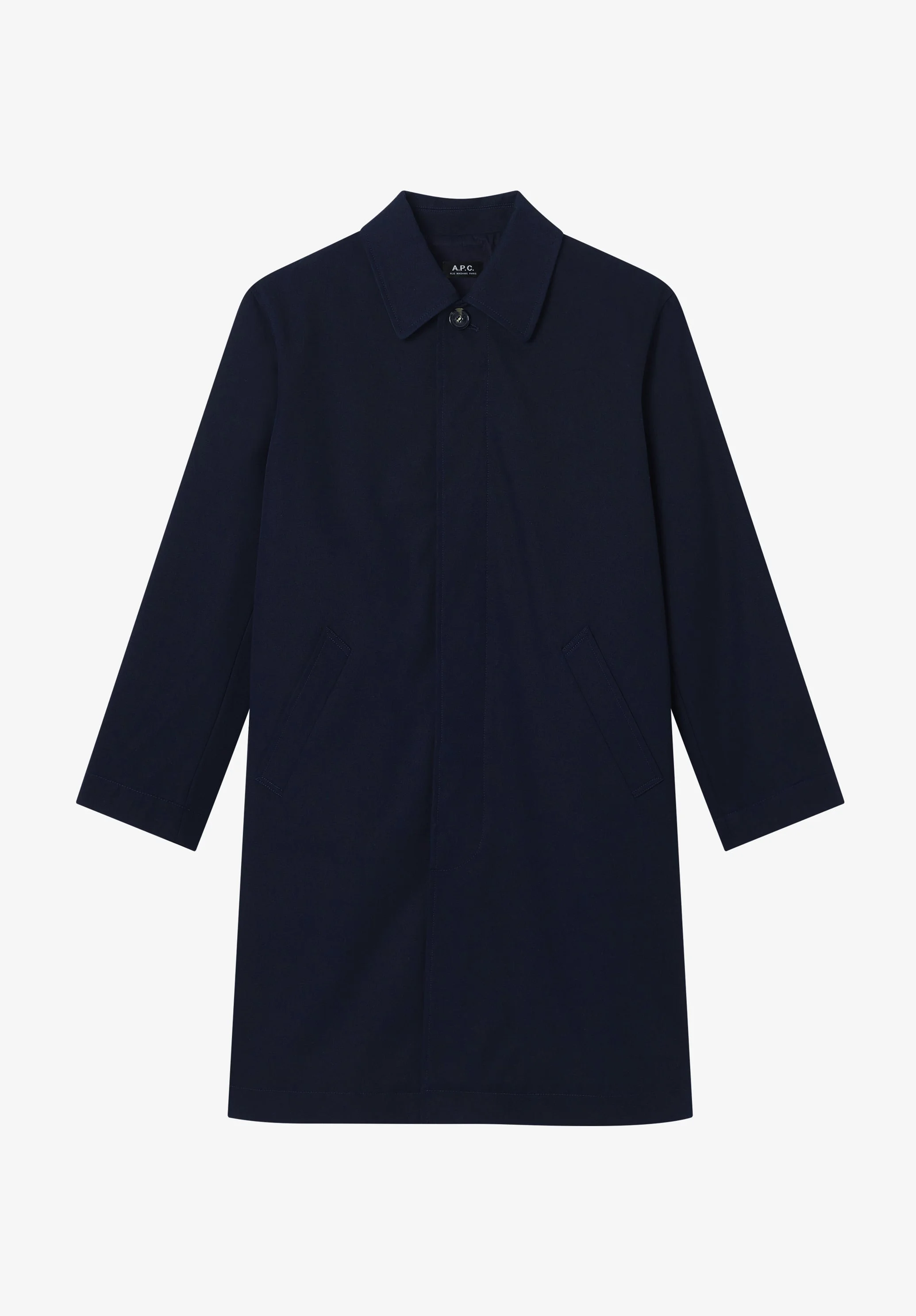 COTTON GABARDINE MAC - 1