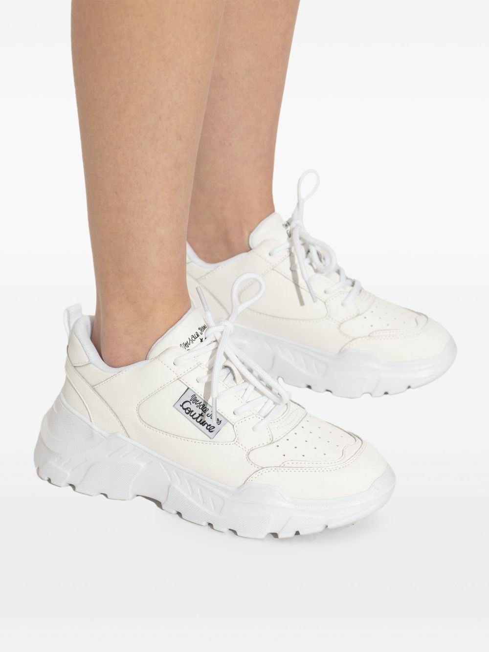 logo-patch sneakers - 6