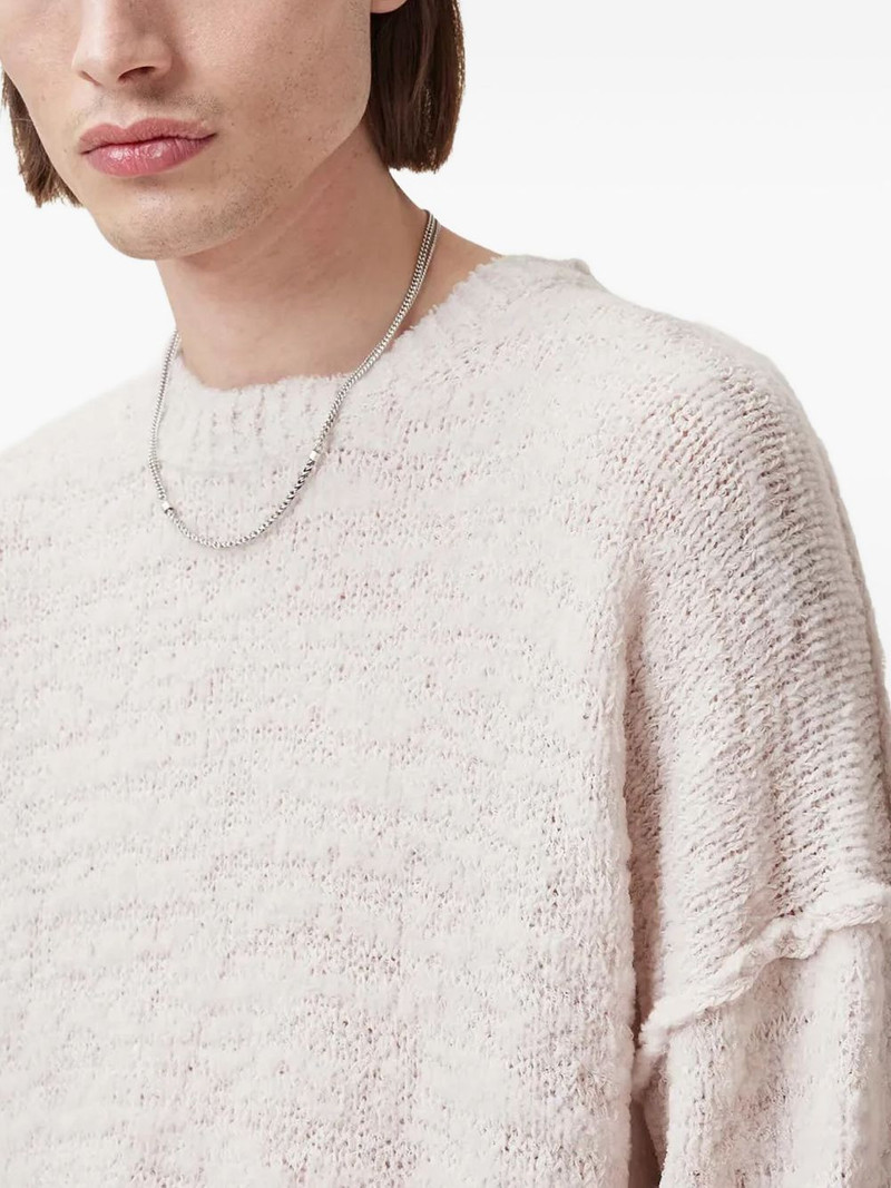 frayed-detail jumper 4