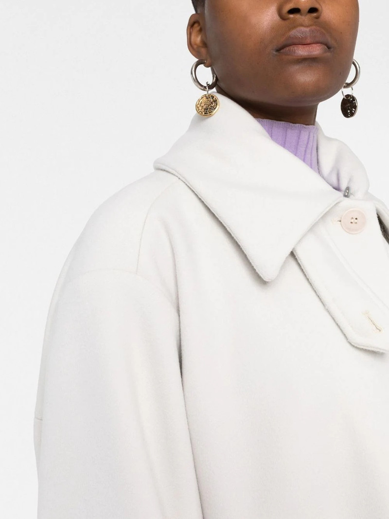 faux-fur collar wool coat 5