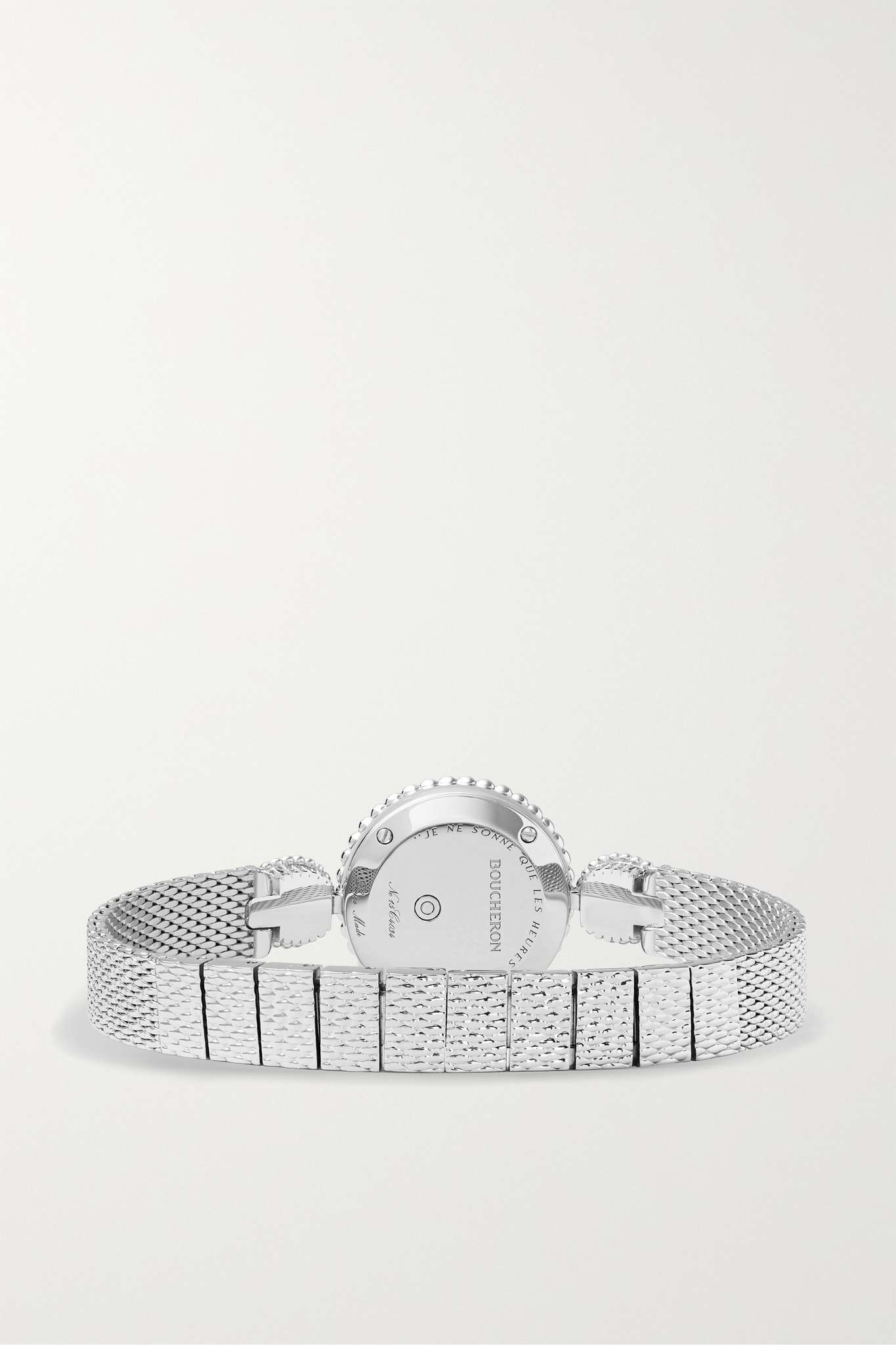 Serpent Bohème 23mm stainless steel, mother-of-pearl and diamond watch - 6
