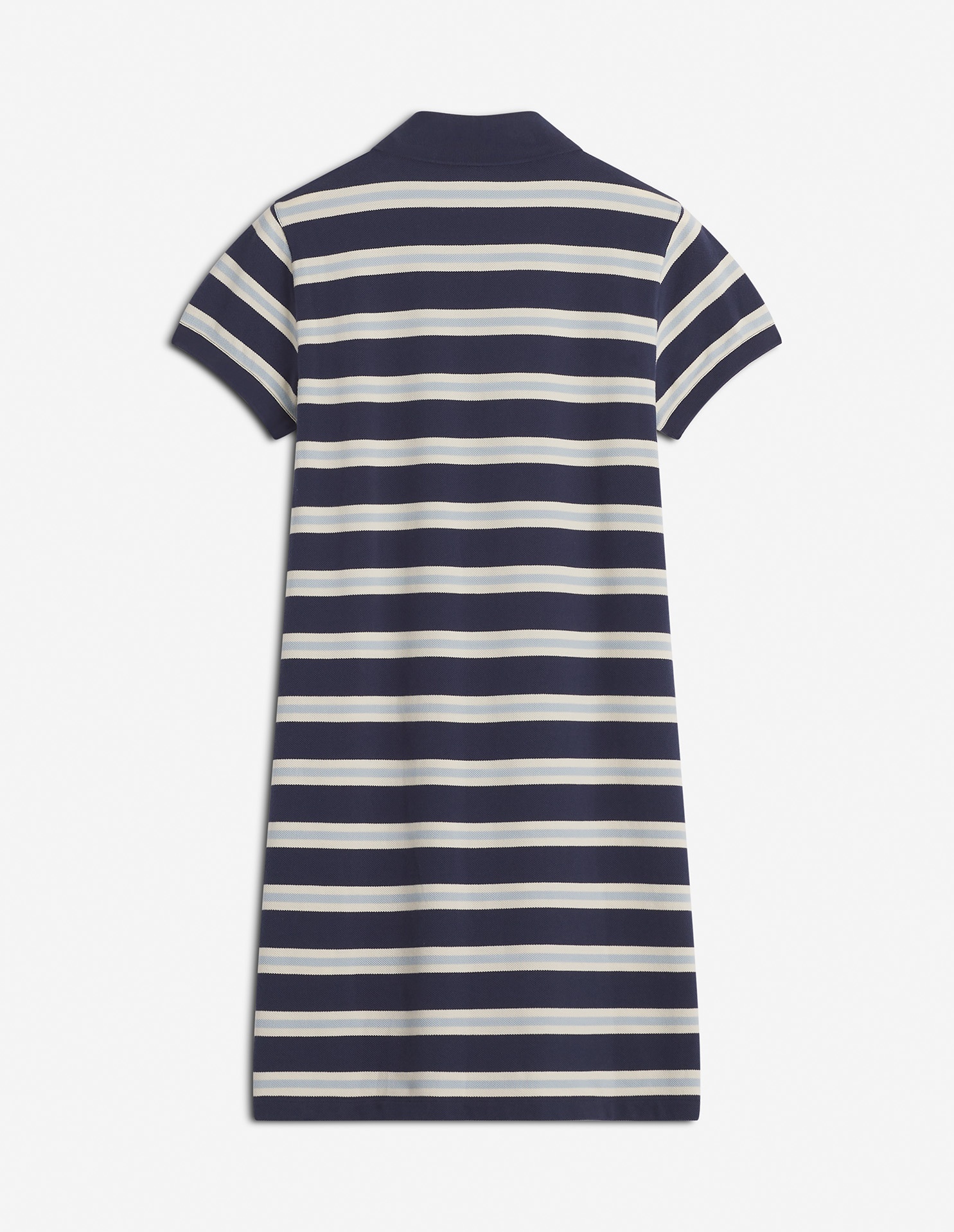 BABY FOX PATCH MULTI STRIPES POLO DRESS - 6