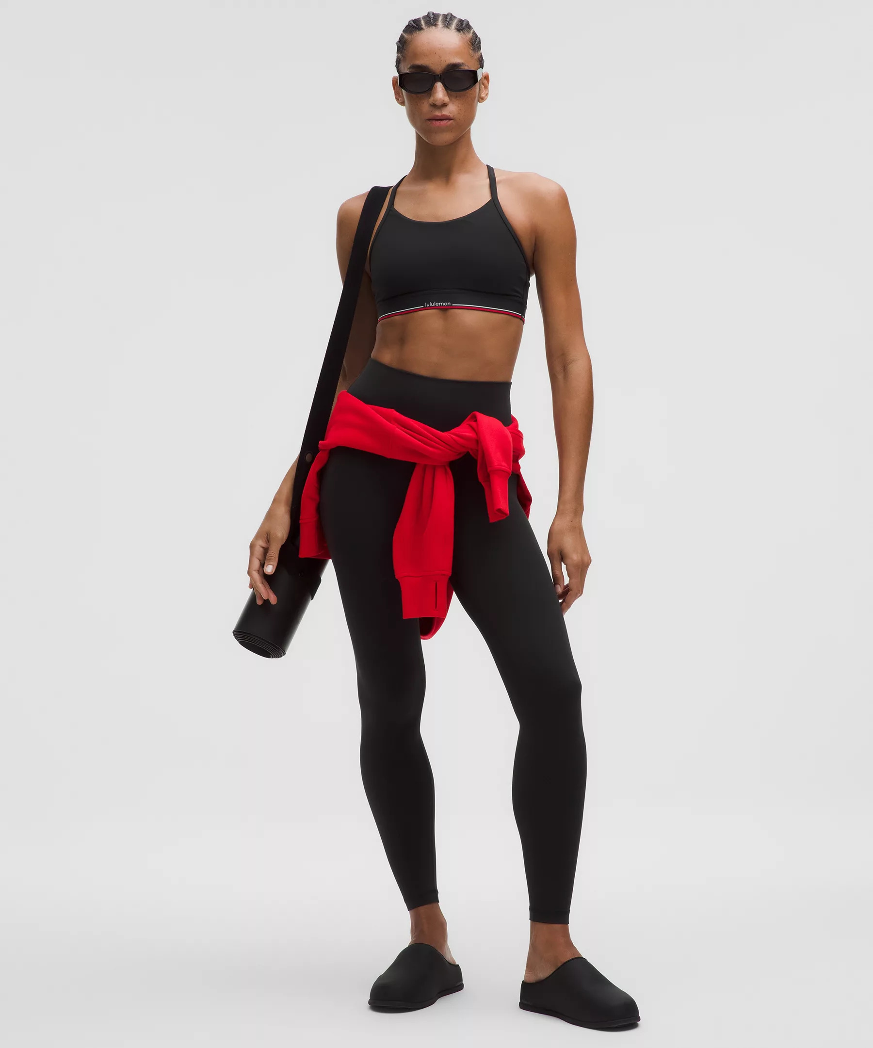 Flow Y Mid-Support Bra Logo *B/C Cup - 3