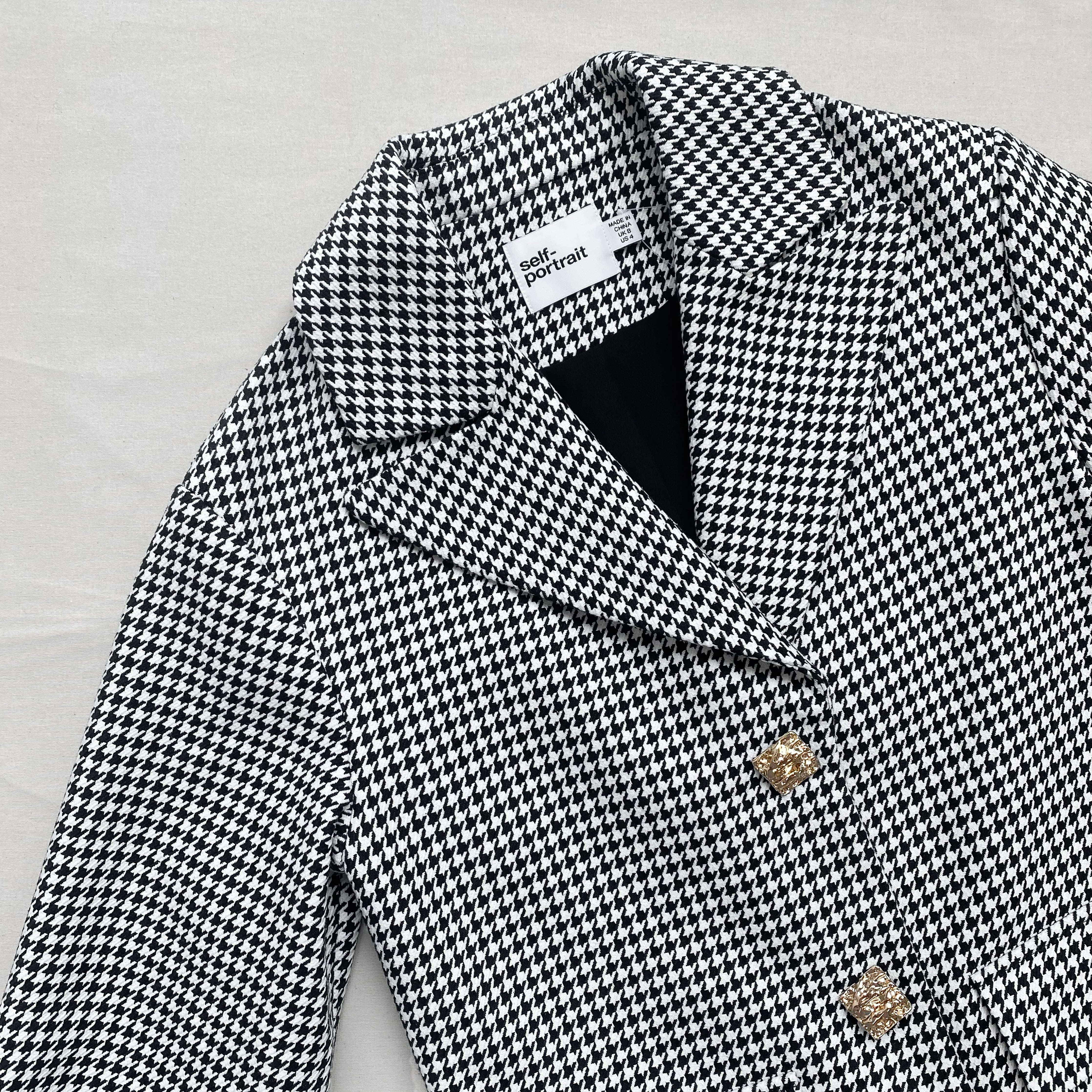 Houndstooth Coat - 4