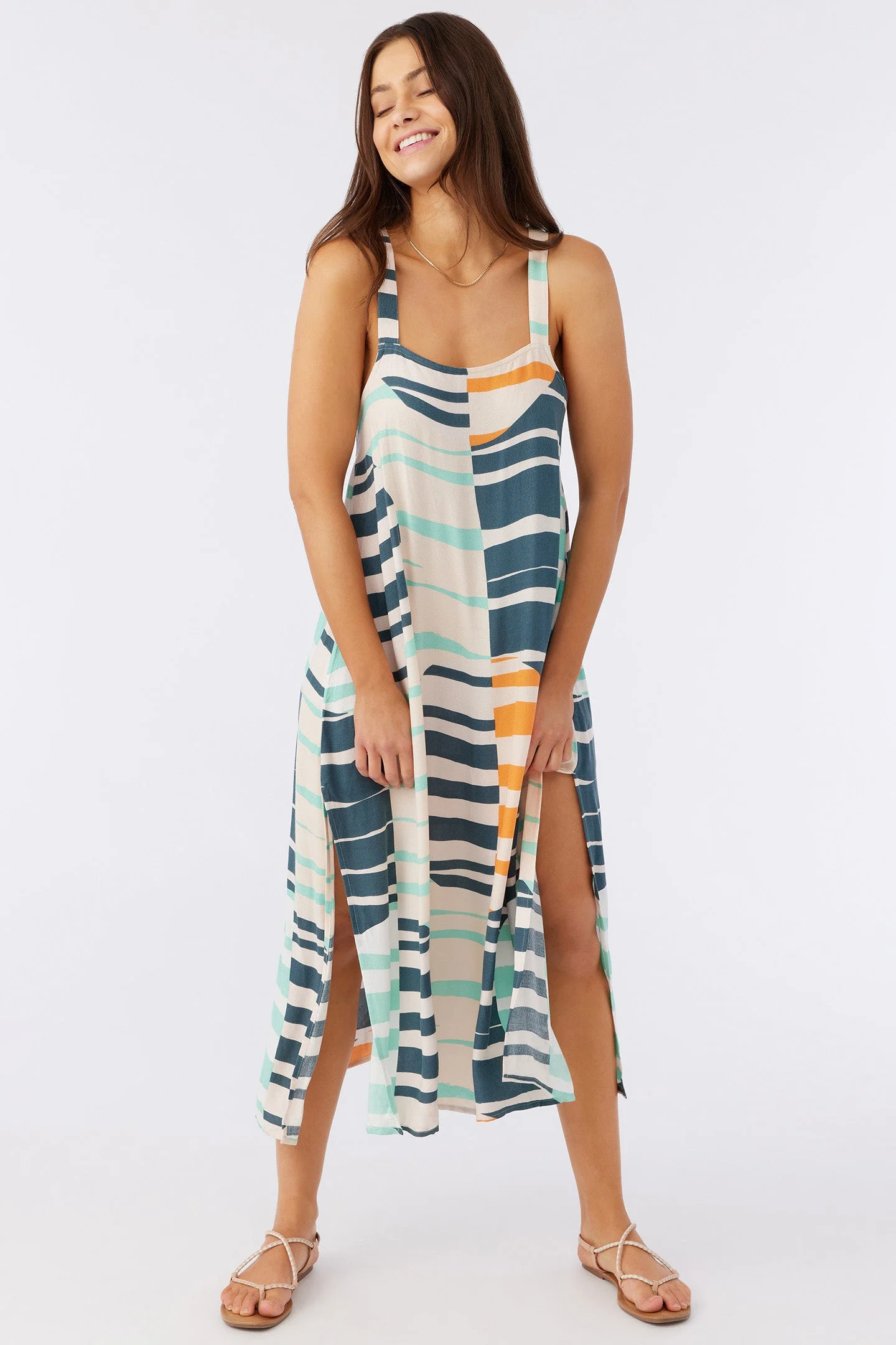 Miranda Midi Printed Cover-Up Dress - 1