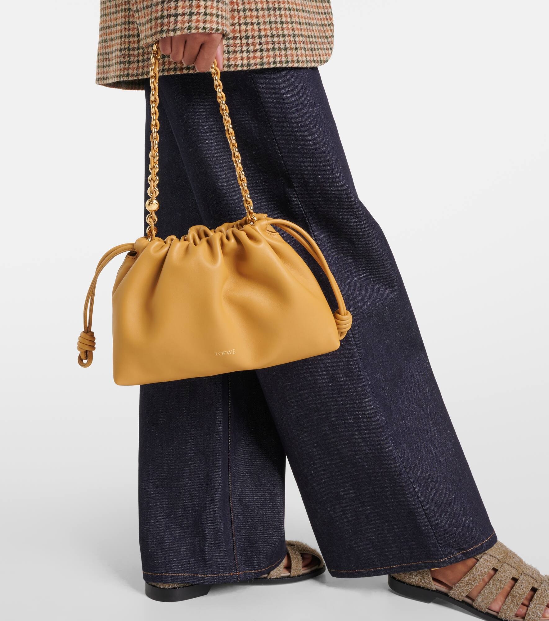 Flamenco Small leather clutch - 3