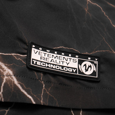 VETEMENTS VETEMENTS Lightning Logo Swim Short outlook