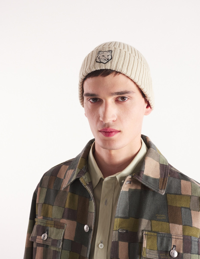 Maison Kitsuné BOLD FOX HEAD BEANIE outlook