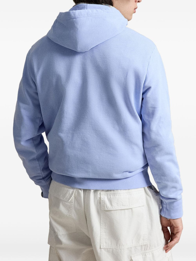 logo-embroidered hoodie 4