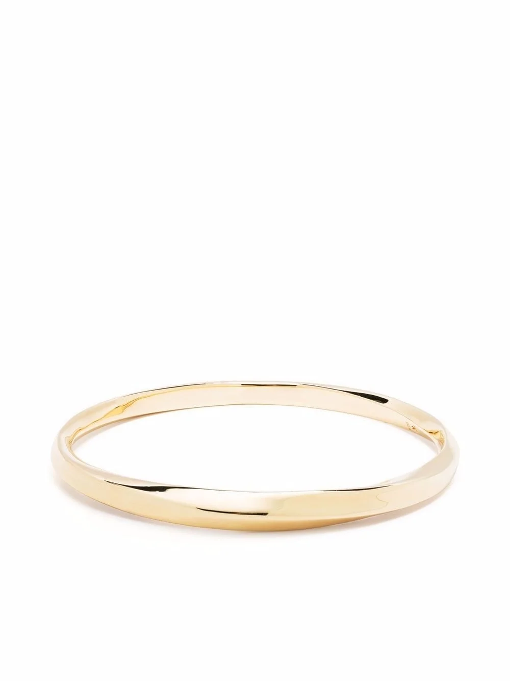 Infinity 9kt gold-plated bangle - 1