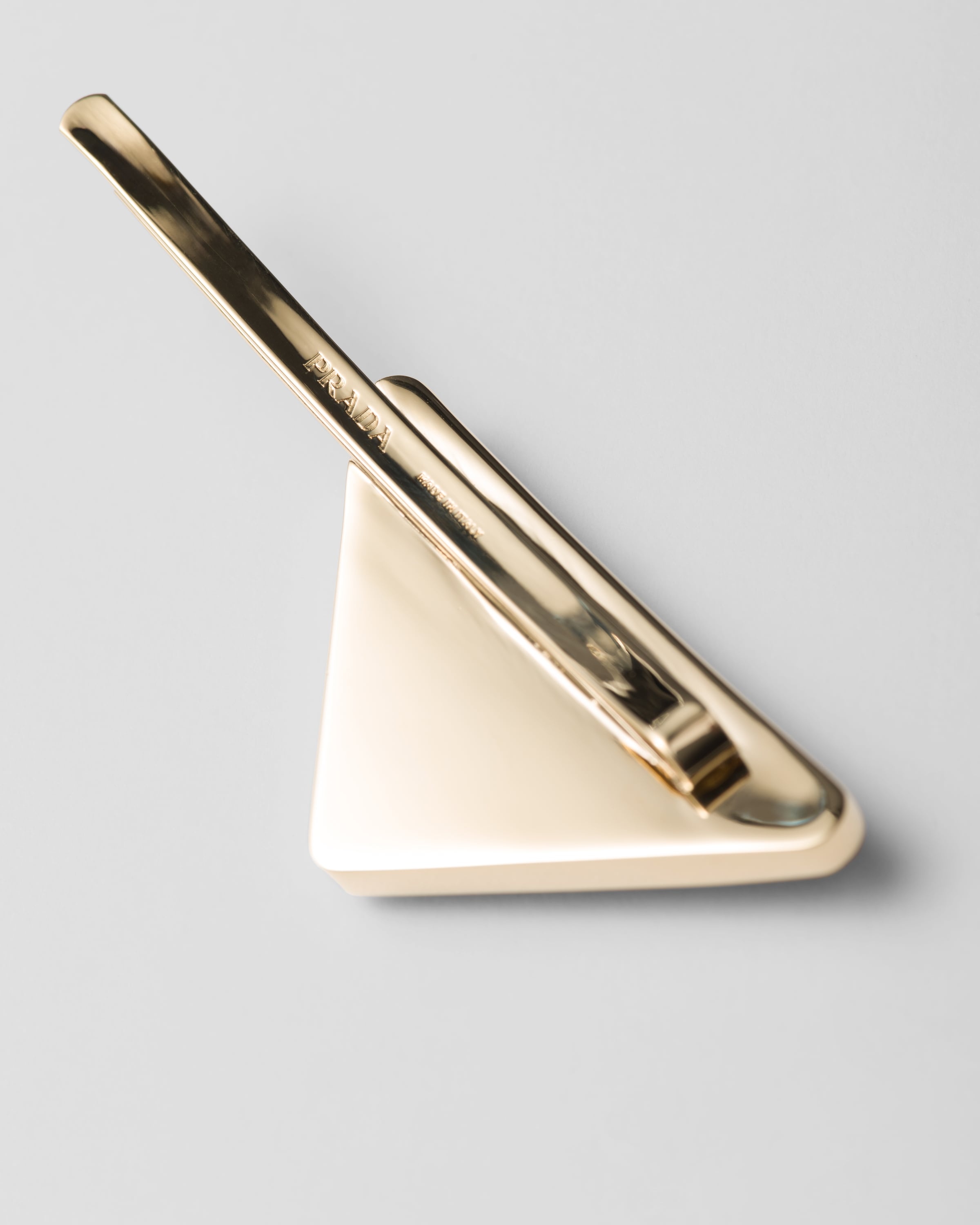 Plexiglas and metal barrette - 3