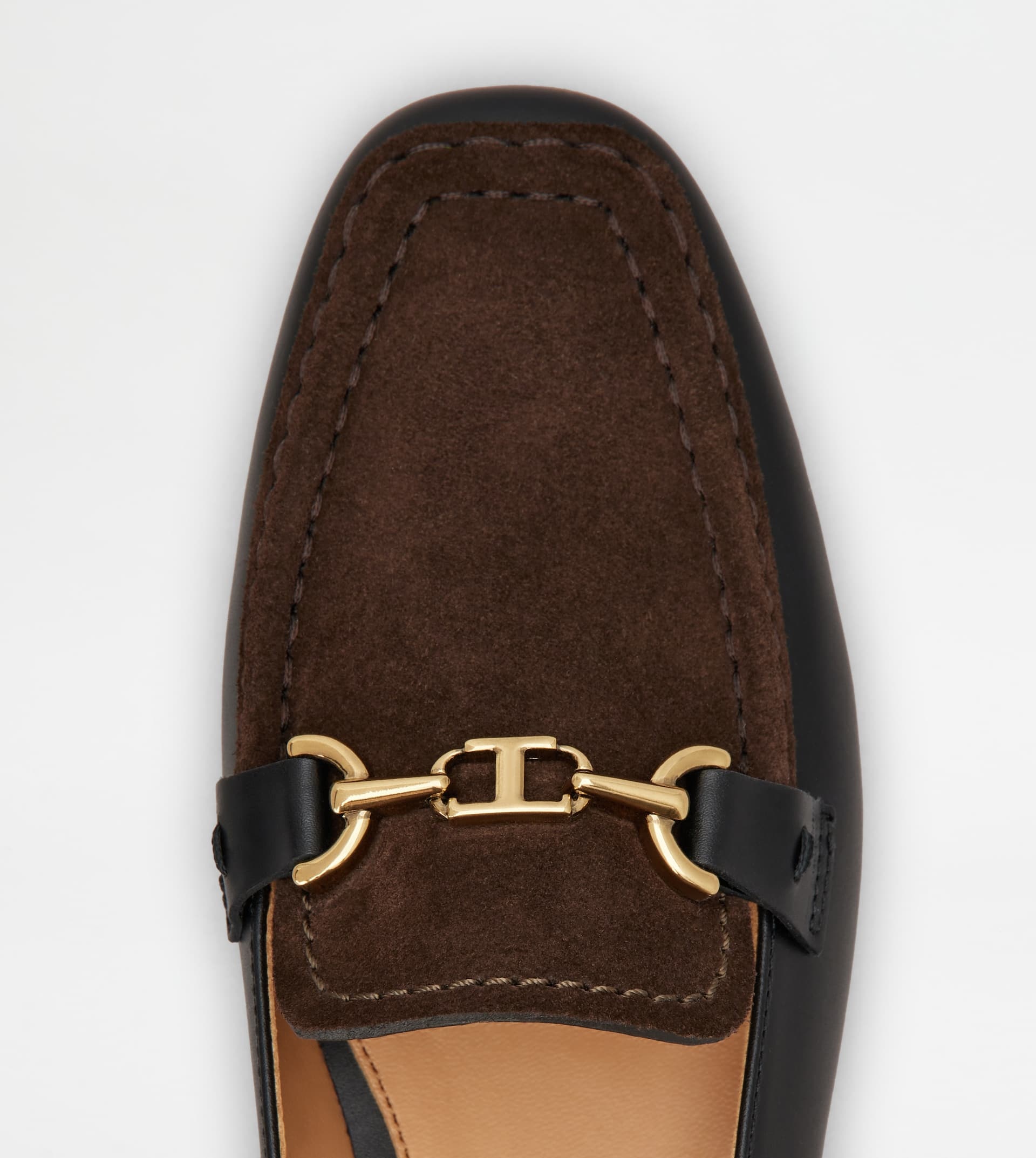 LOAFERS IN LEATHER - BLACK, BROWN - 4