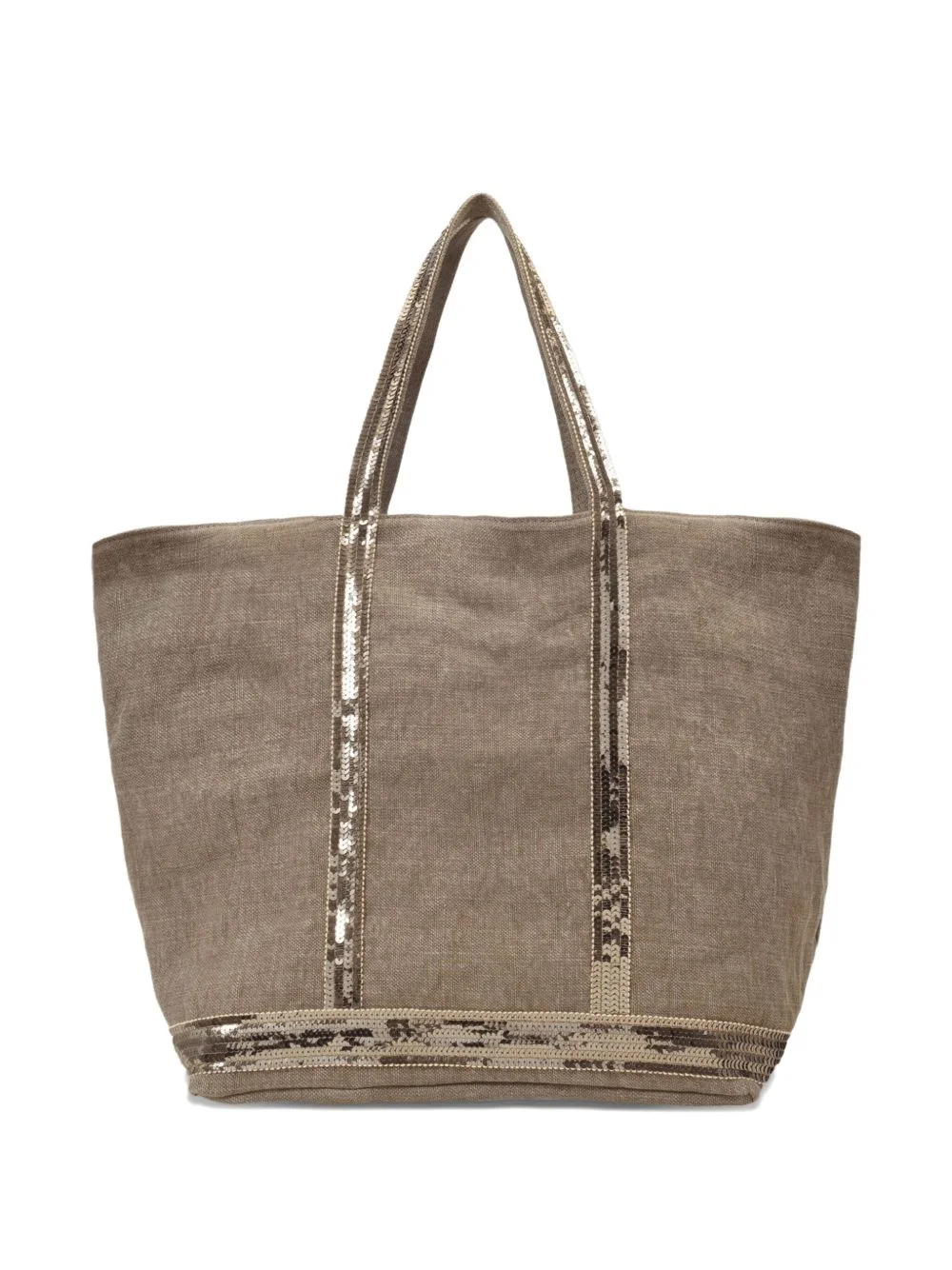 Cabas linen tote bag - 1