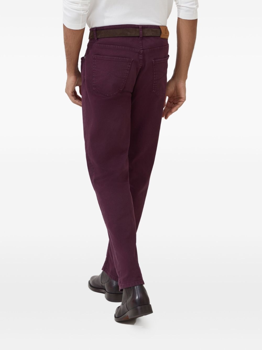 logo-patch jeans - 3