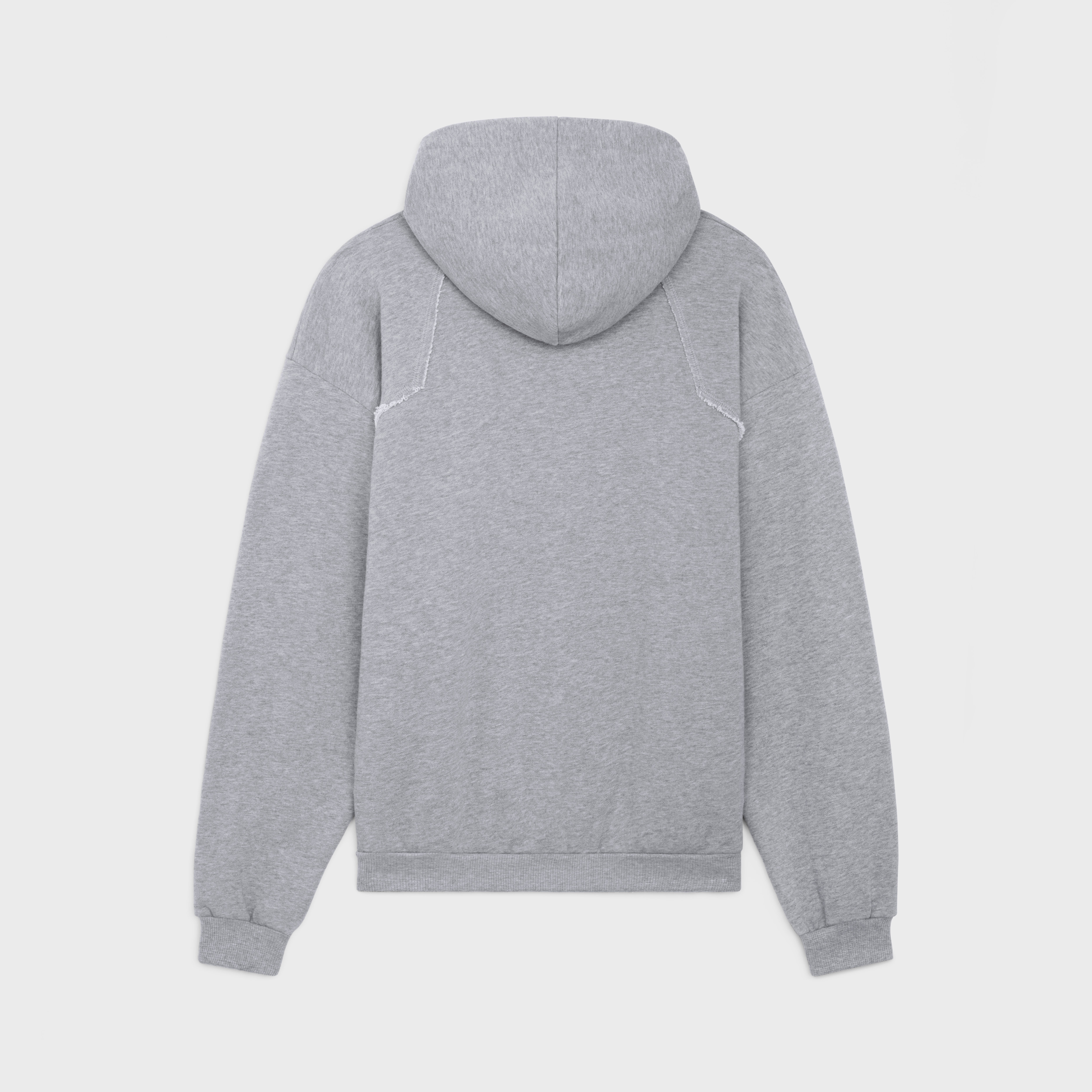 CELINE HOODIE IN COTTON FLEECE WITH STUDS - 2