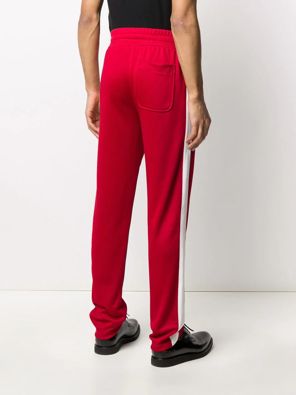 side stripe technical track pants - 4