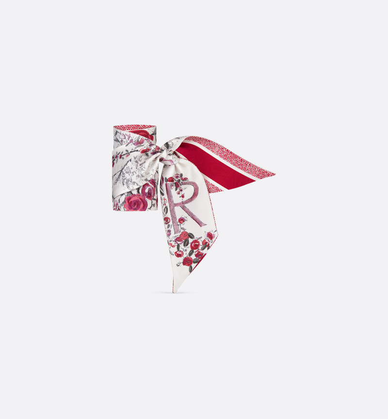 Dior ABCDior R Rose - Romantique Mitzah Scarf outlook