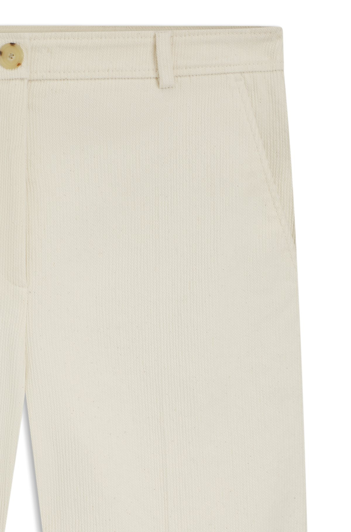 REGULAR-FIT TROUSERS IN CORDUROY - 6