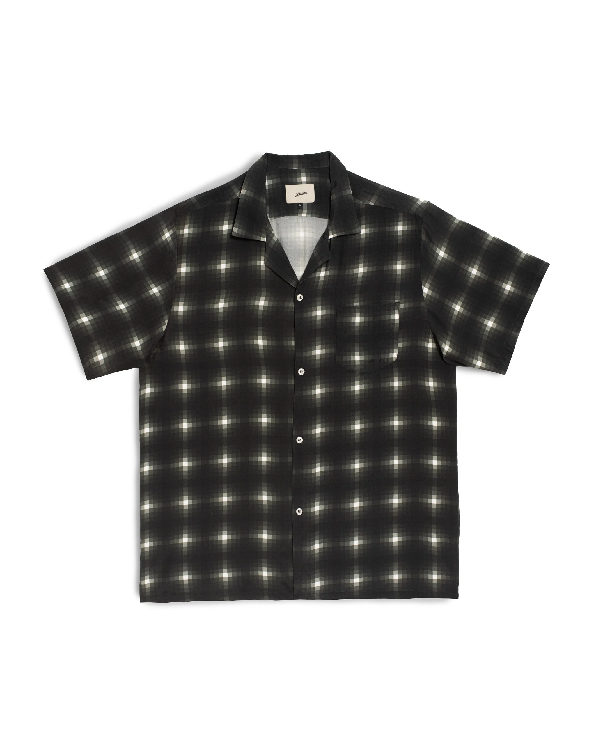 Onyx Digi Plaid Camp Shirt - 1