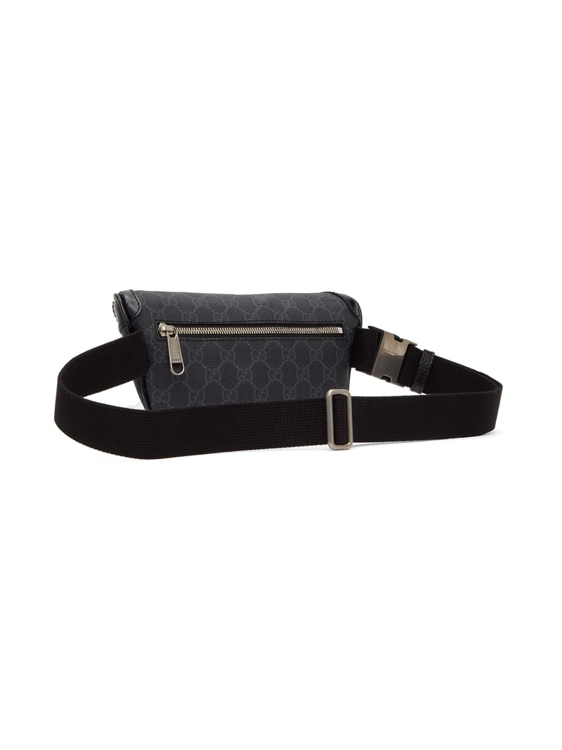 Black GG Supreme Belt Bag 3