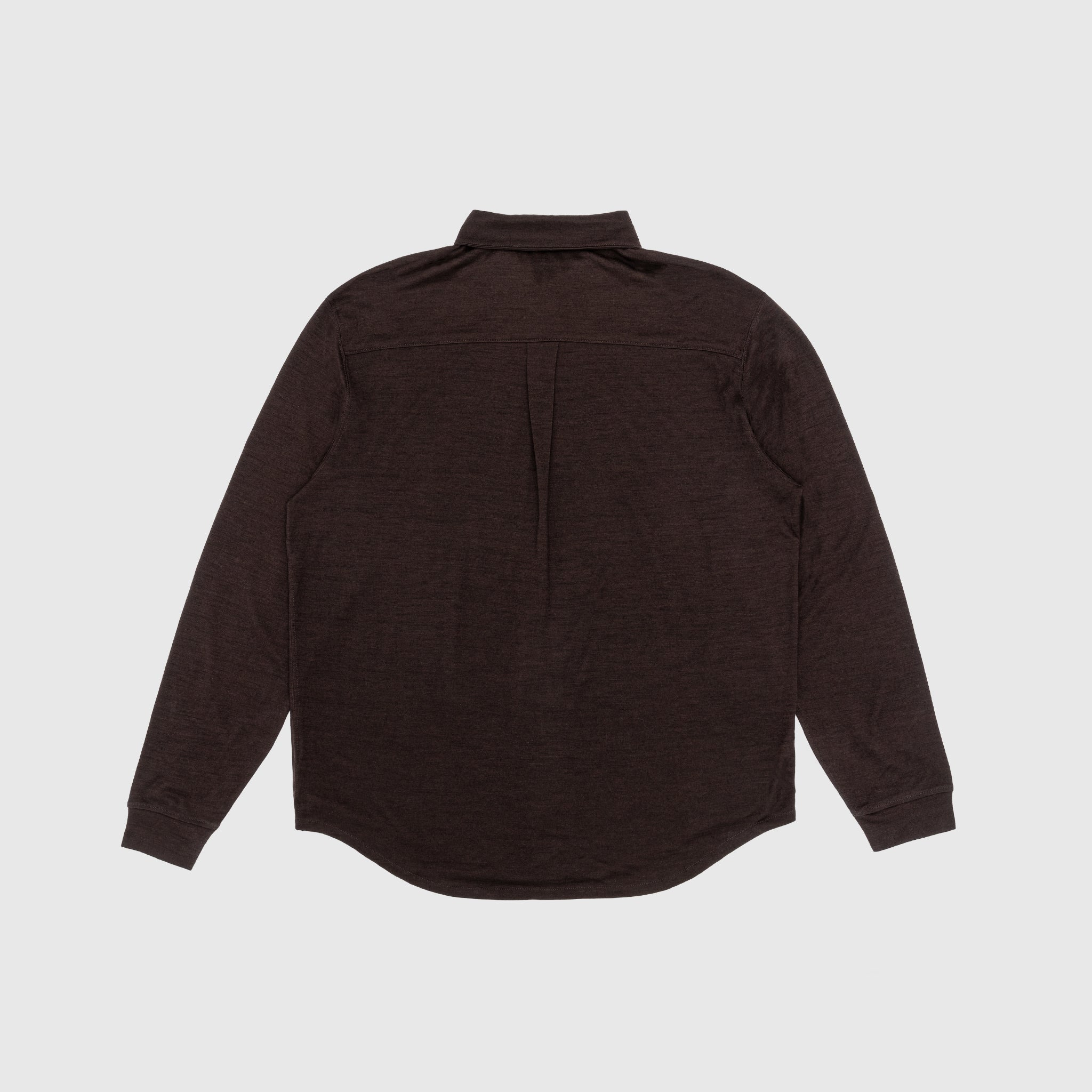 WOOL BUTTON UP - 5
