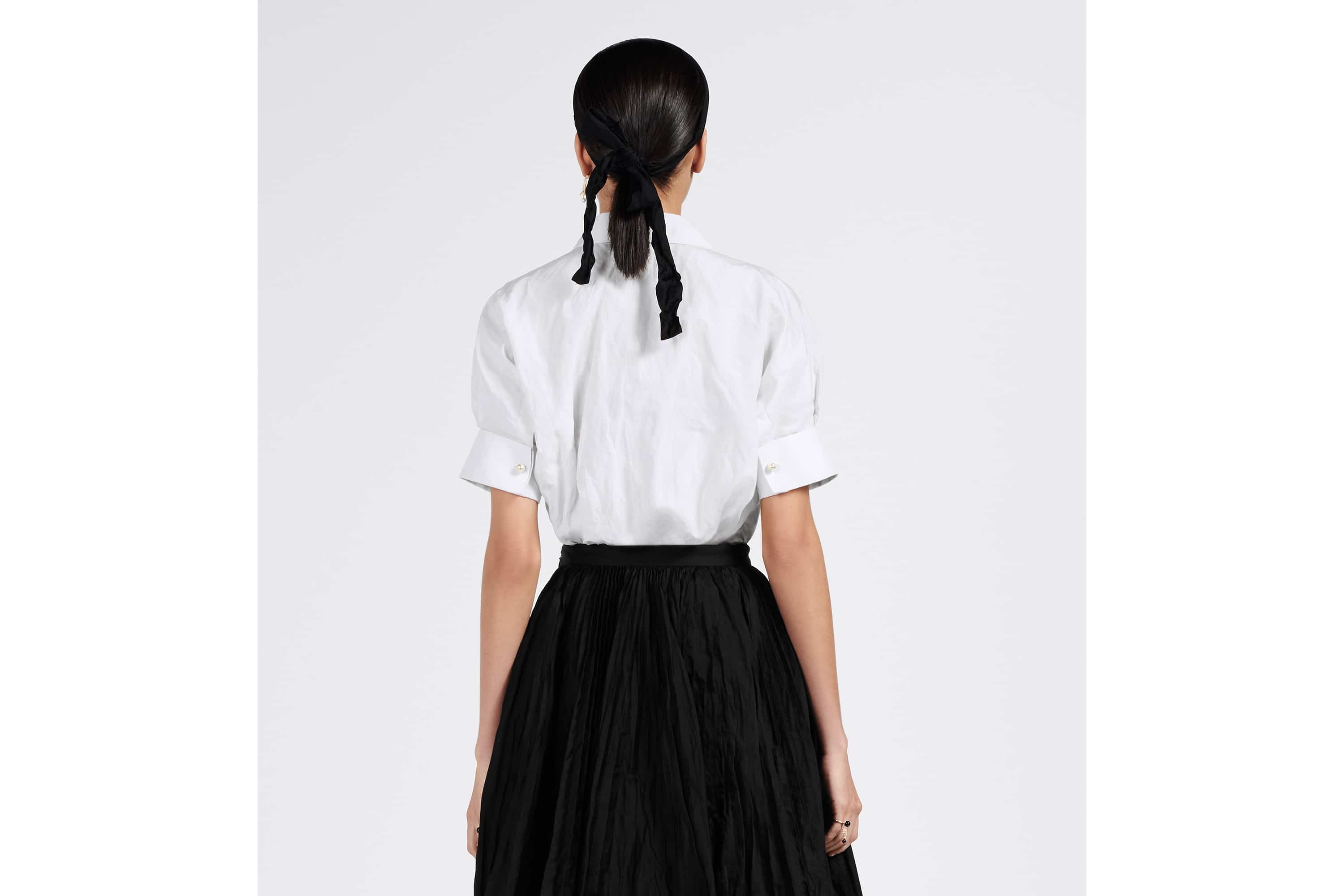 Blouse with Puff Sleeves - 6