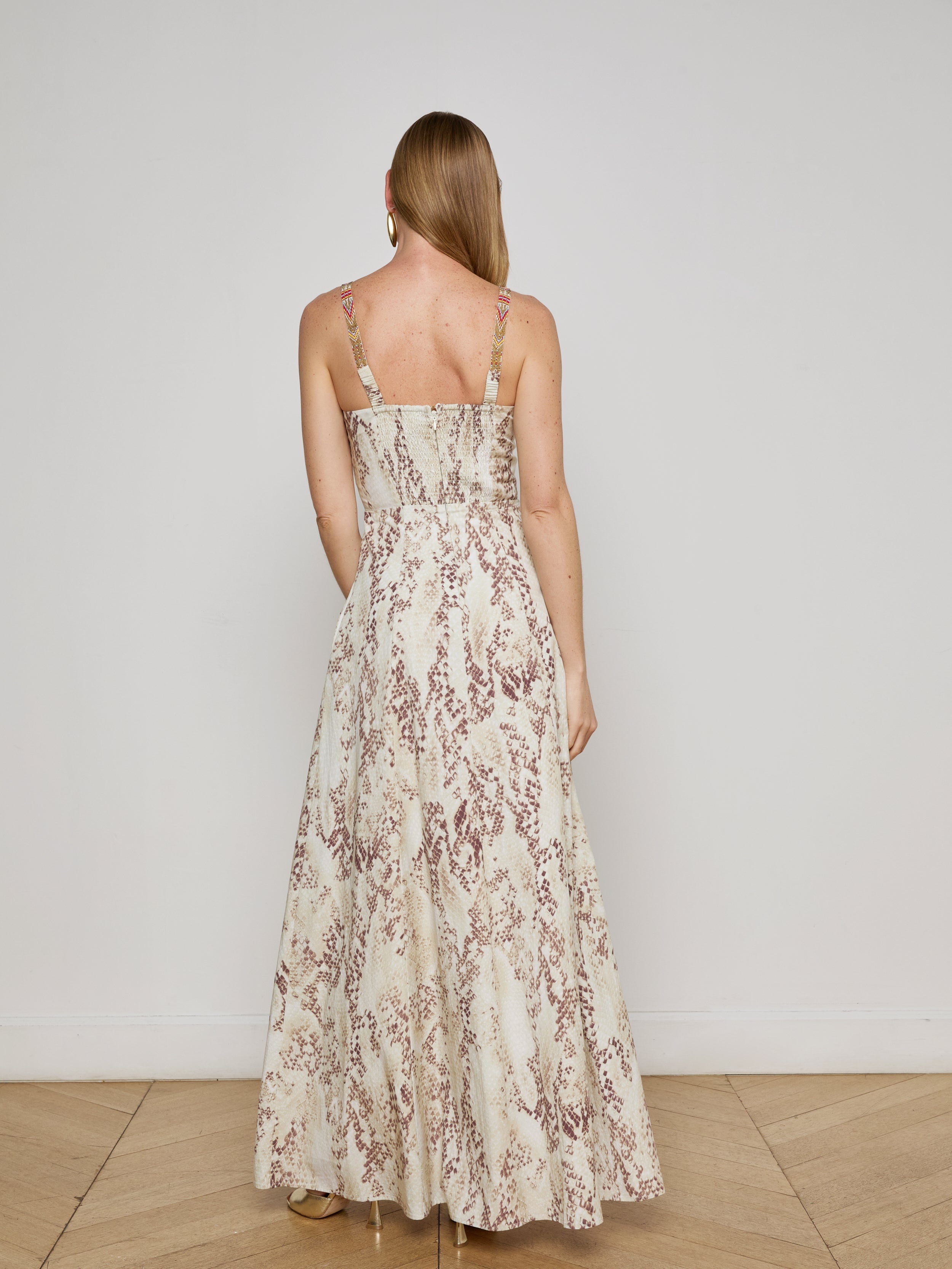 Sutton Beaded Strap Maxi Dress - 7