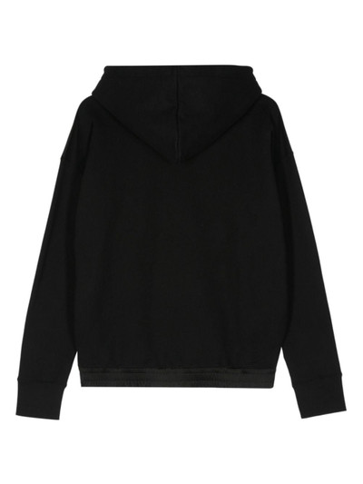 SAINT LAURENT embroidered logo long-sleeve hoodie outlook