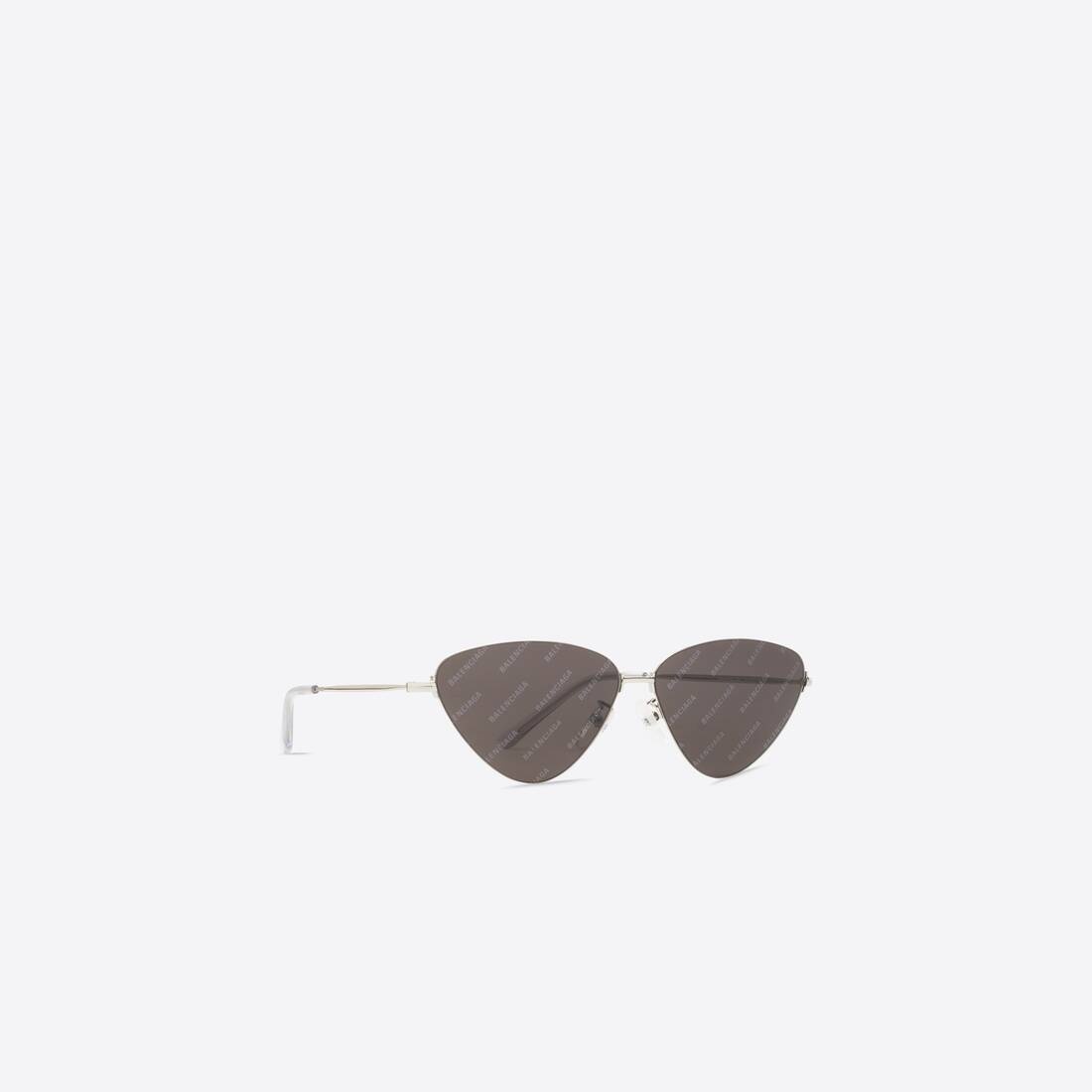 Invisible Cat Sunglasses in Silver/black - 3