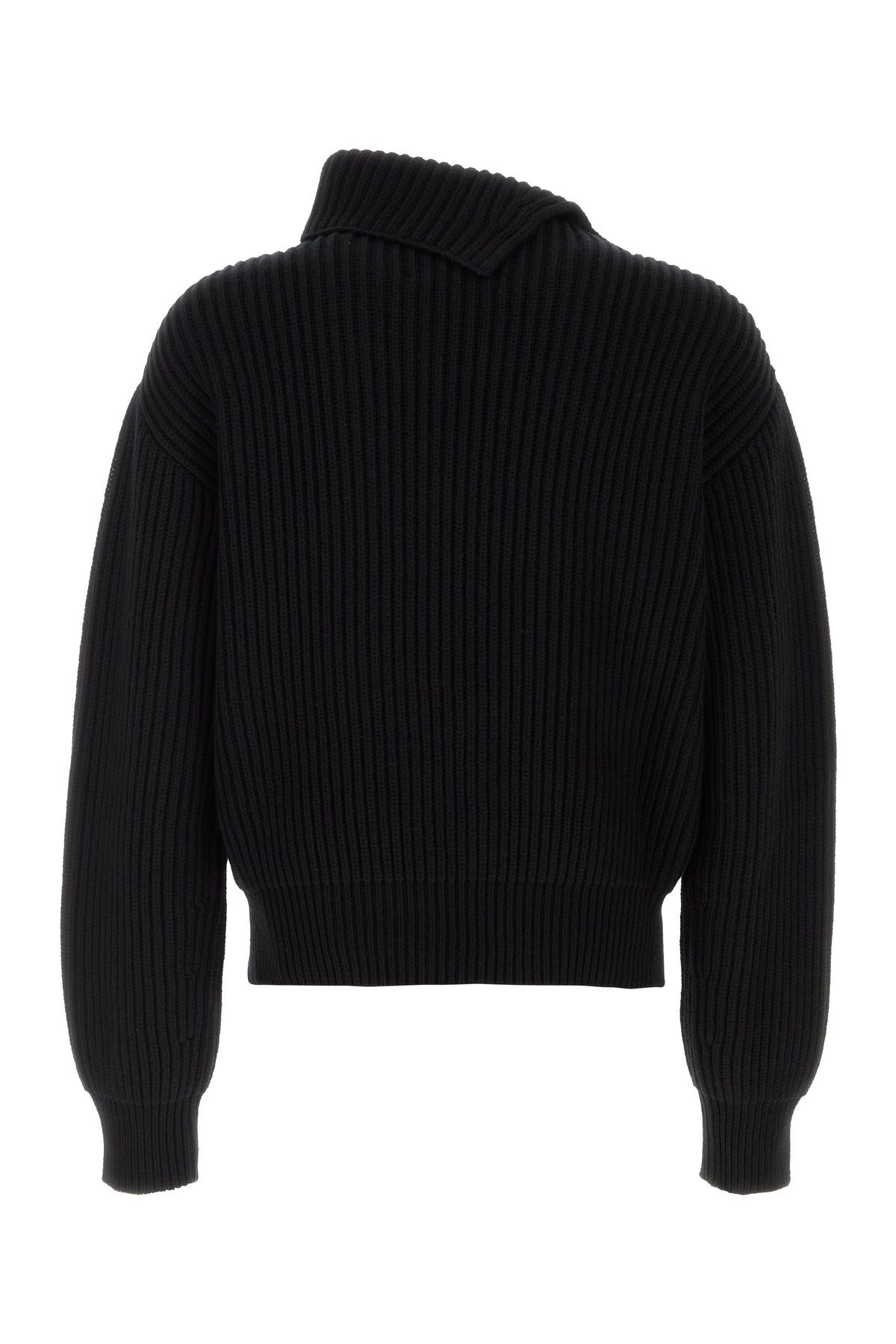 Black wool sweater - 2