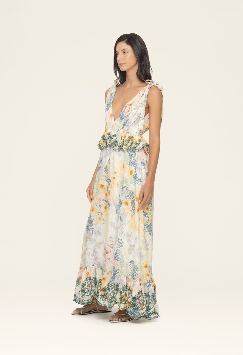 Infinito Florecer Maxi Dress 5