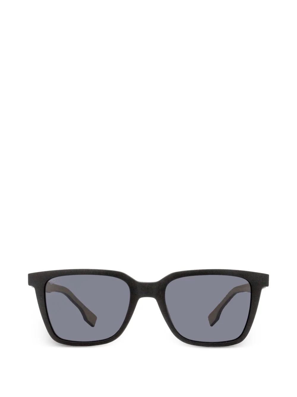 stepped-brow-line rectangle-frame sunglasses - 1