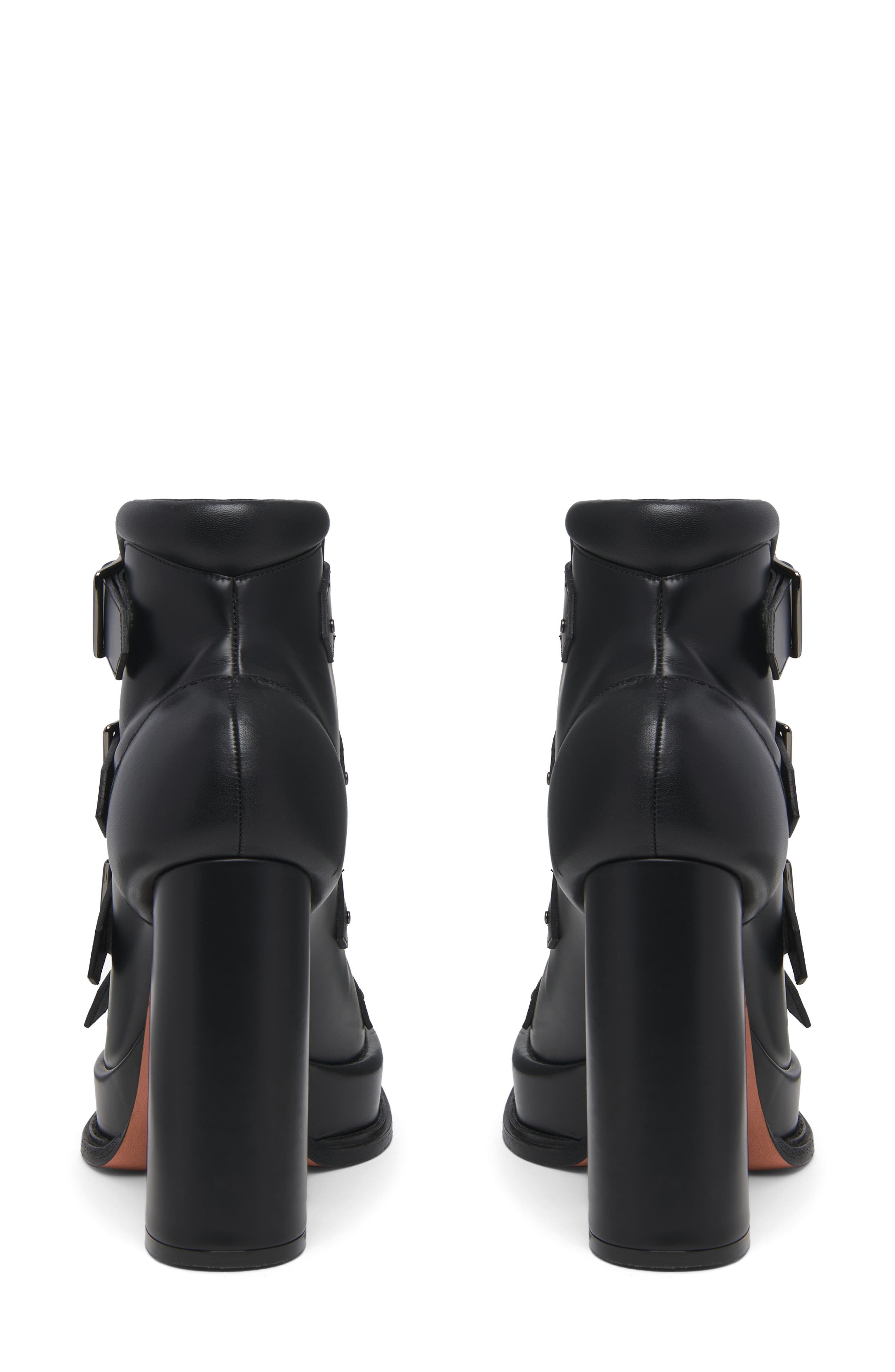 McQueen Platform Cage Sandal in Black/Brunito at Nordstrom - 7