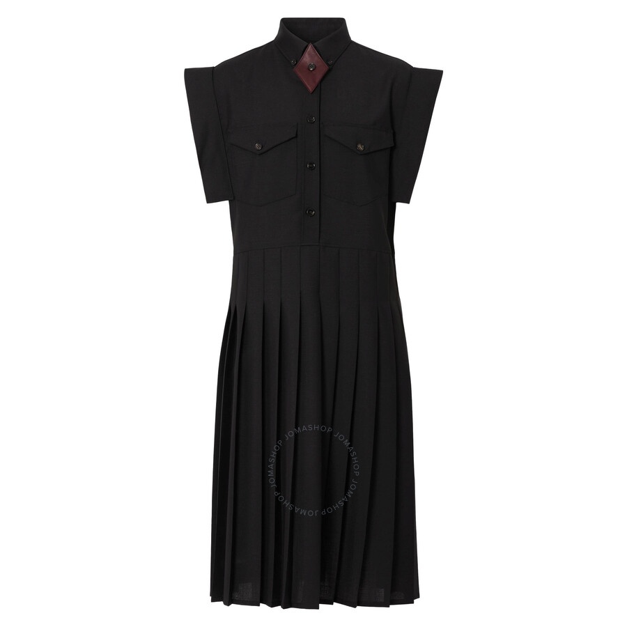 Burberry Men's Pleated Mohair & Wool Kilt Shirt Dress - 5