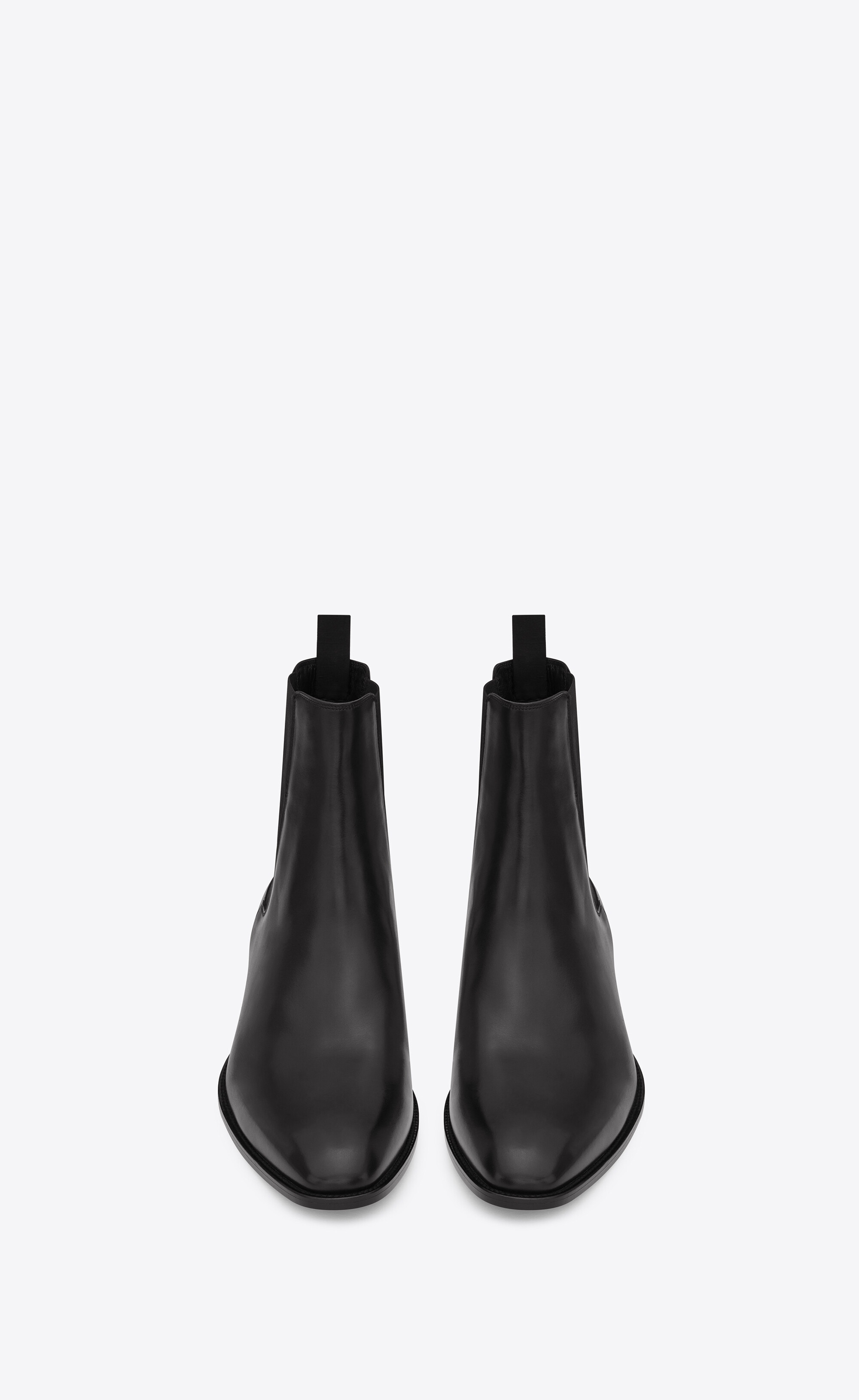 wyatt chelsea boots in smooth leather - 2